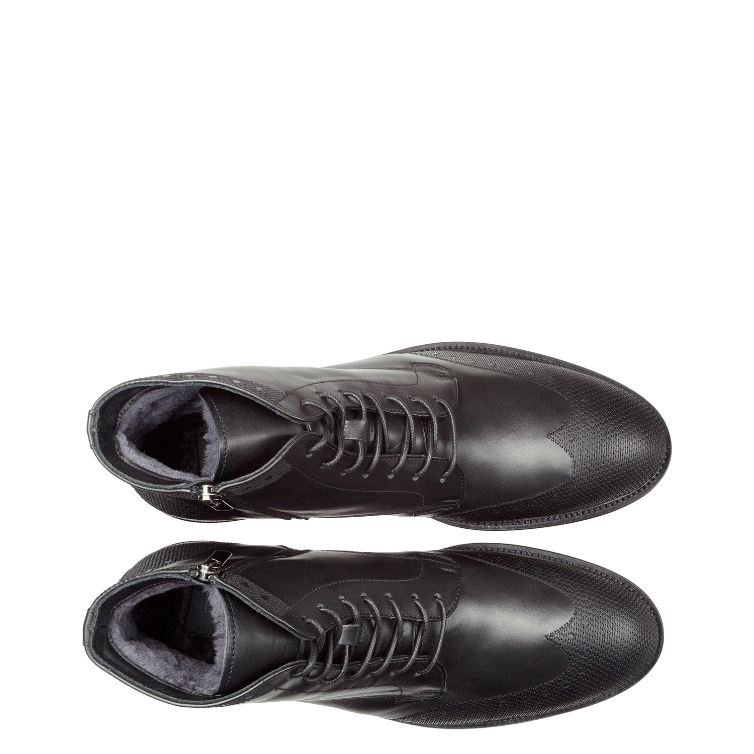 Зимние ботинки из натуральной кожи PAZOLINI DB-X1541-1