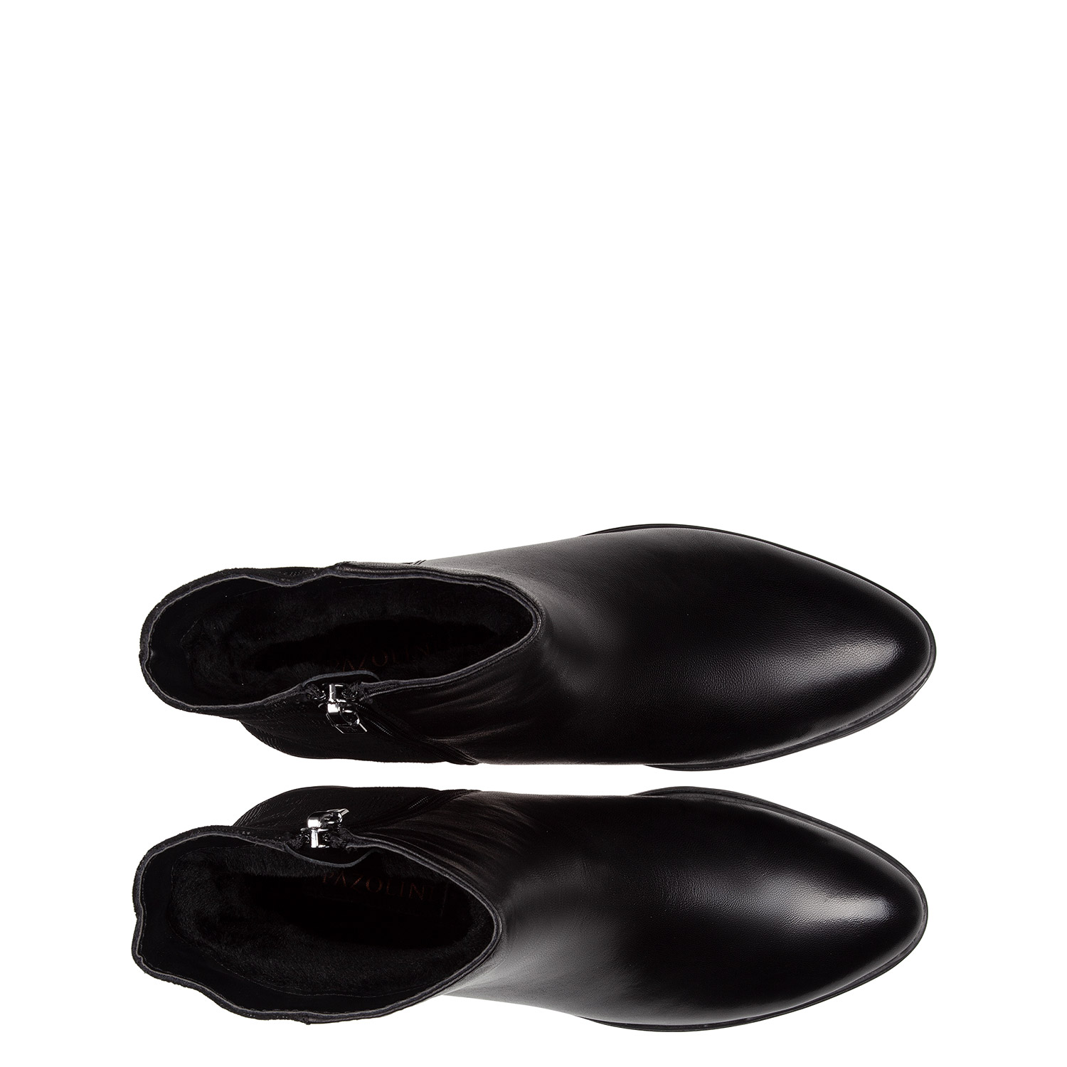 Кожаные ботинки с натуральным мехом PAZOLINI FG-SOG6-1
