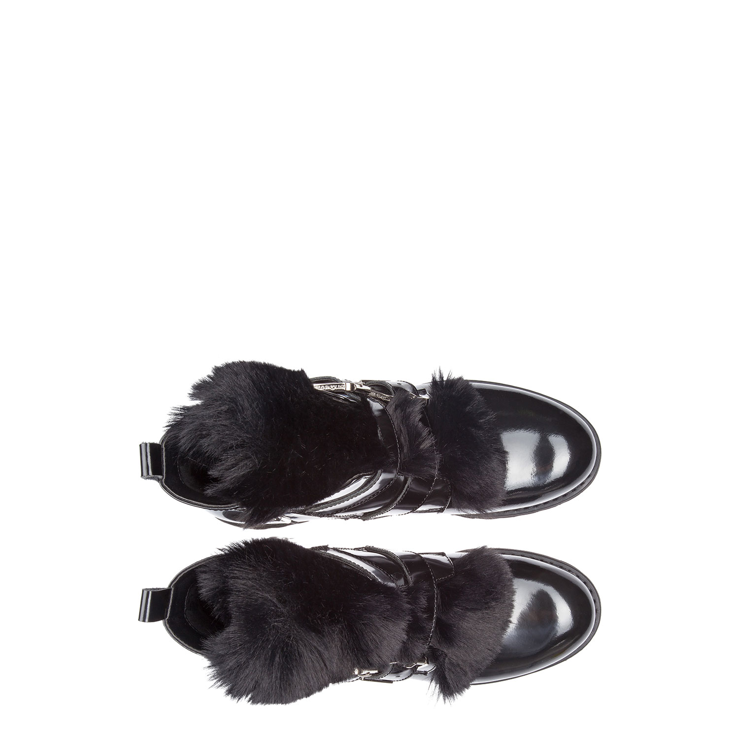 Зимние ботинки из натуральной кожи с экомехом PAZOLINI JH-ERC7-1R1