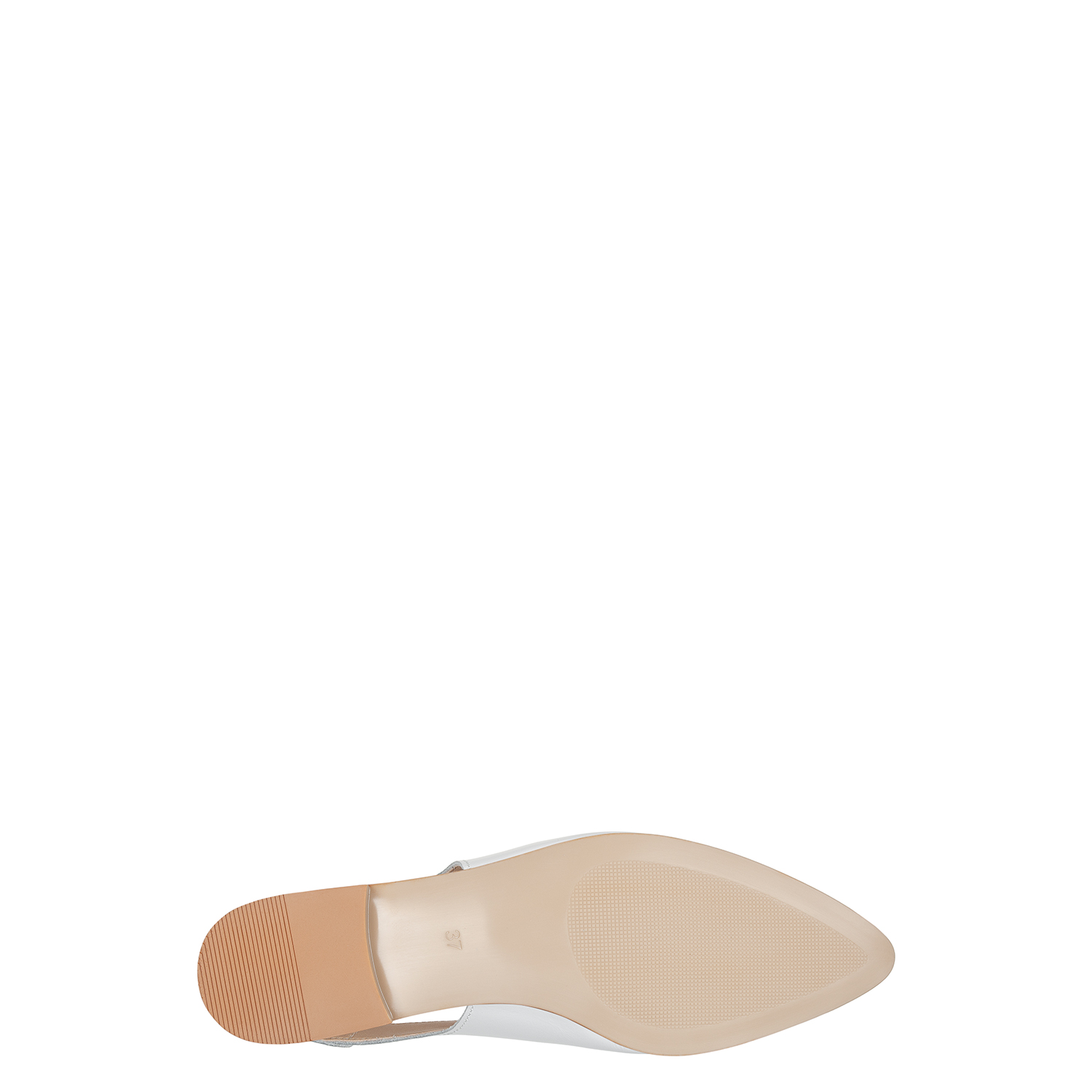 Туфли из натуральной кожи с открытой пяткой PAZOLINI SI-X5603-4