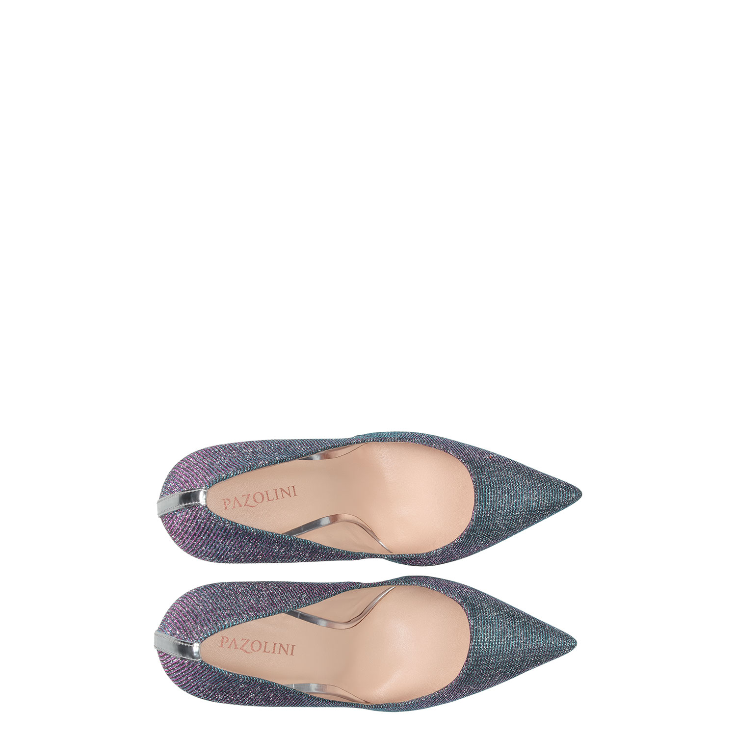 Туфли из блестящего текстиля  PAZOLINI WN-ROC7-19