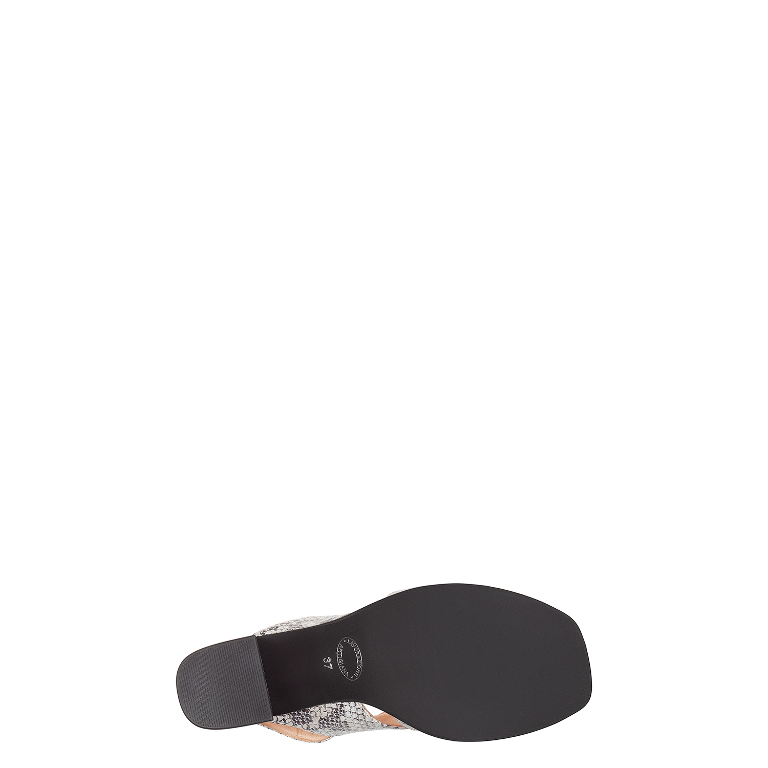 Туфли из натуральной кожи с открытой пяткой PAZOLINI AM-X4422-19