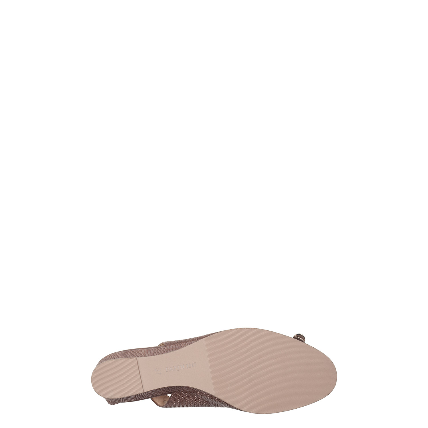 Туфли из натуральной кожи с открытой пяткой и перфорацией PAZOLINI FG-CEA1-12