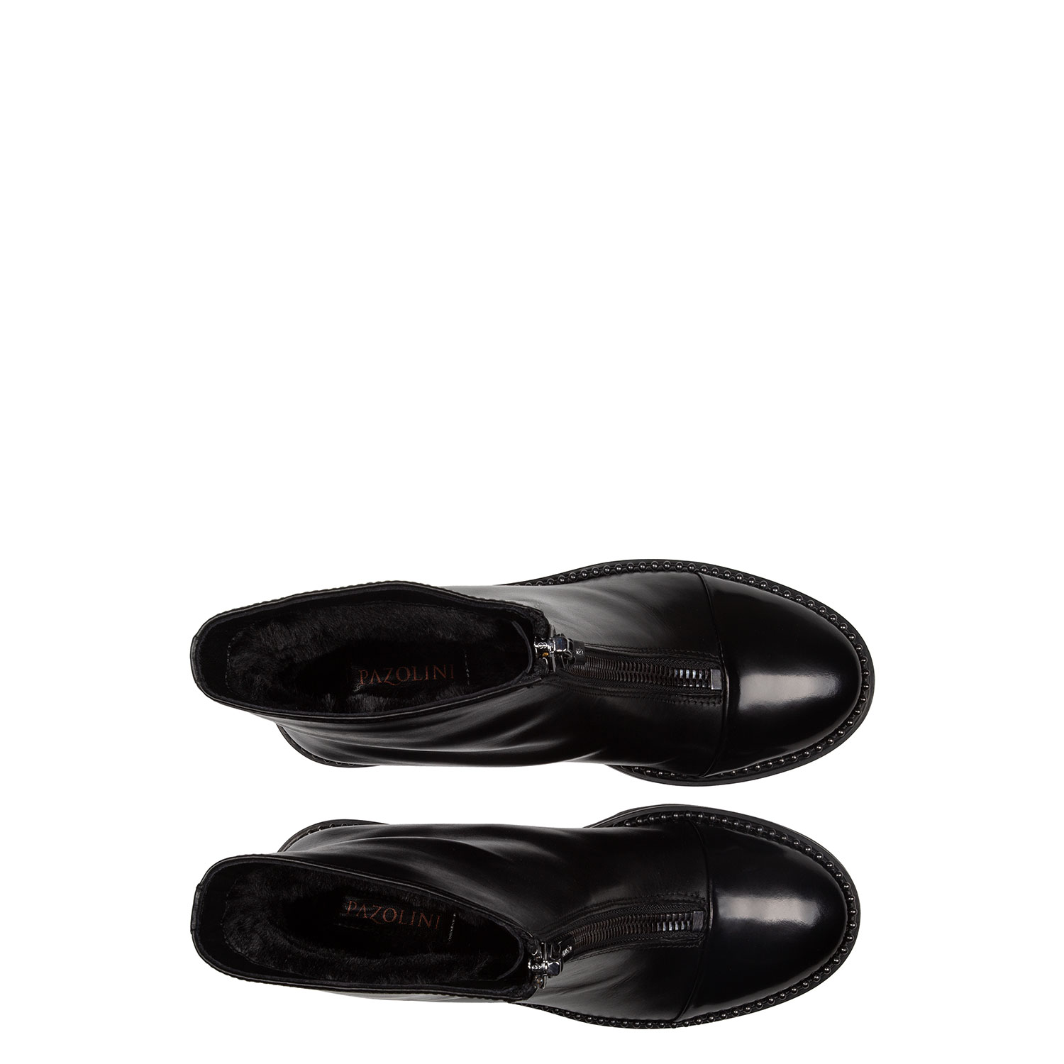 Зимние ботинки из натуральной кожи PAZOLINI FG-DAP15-1H