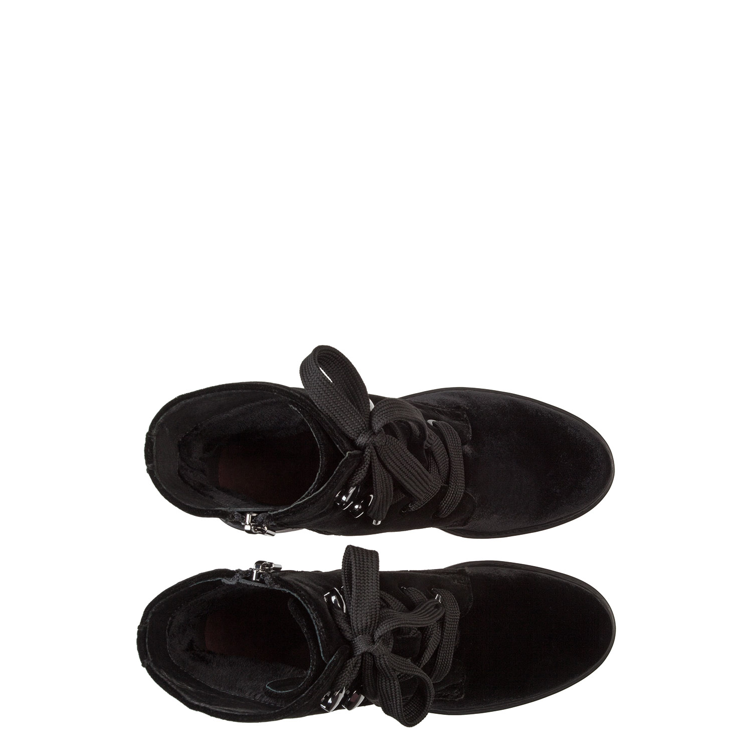 Бархатные ботинки со шнуровкой PAZOLINI FG-SUR8-1S