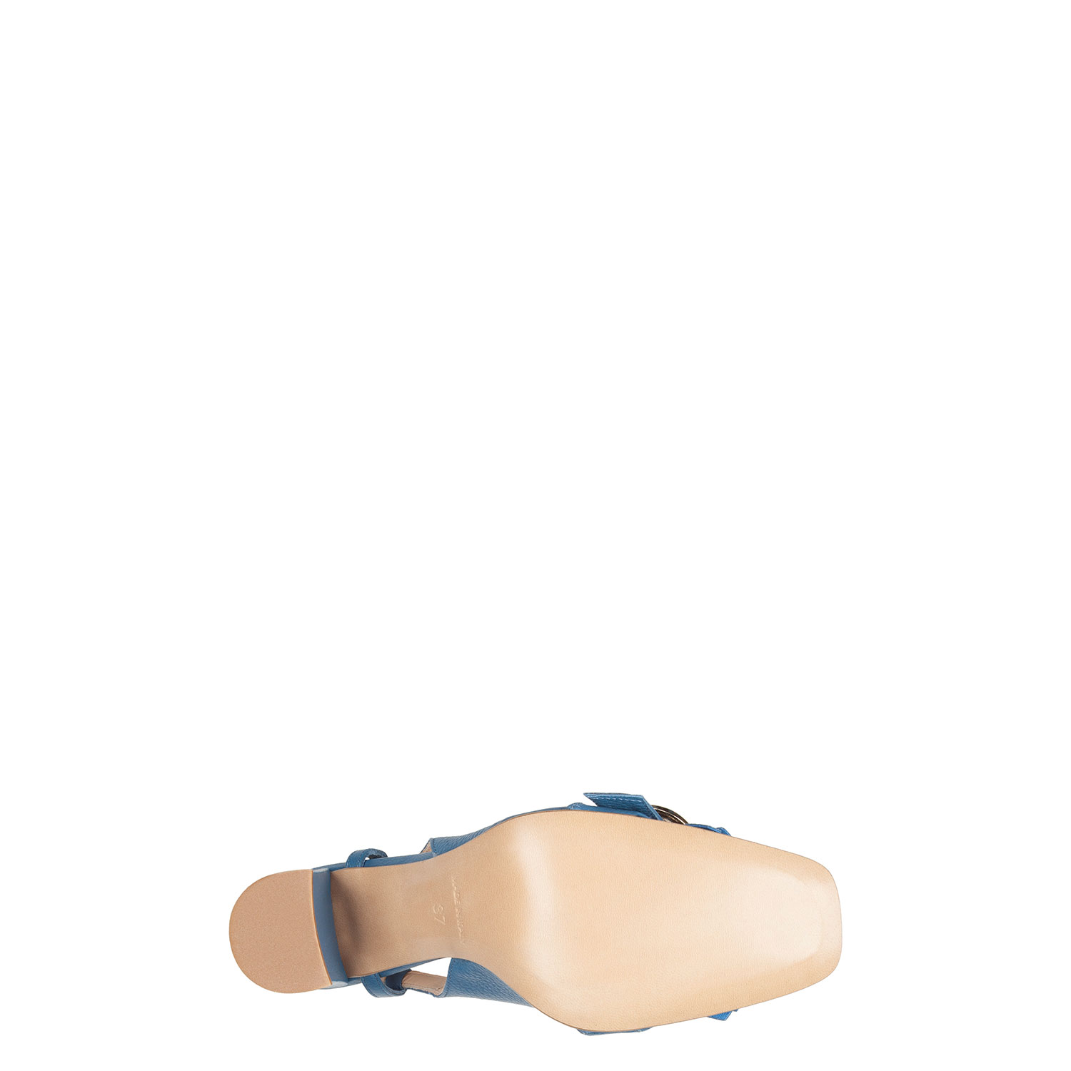 Туфли из натуральной кожи с открытой пяткой PAZOLINI GC-X8620-6