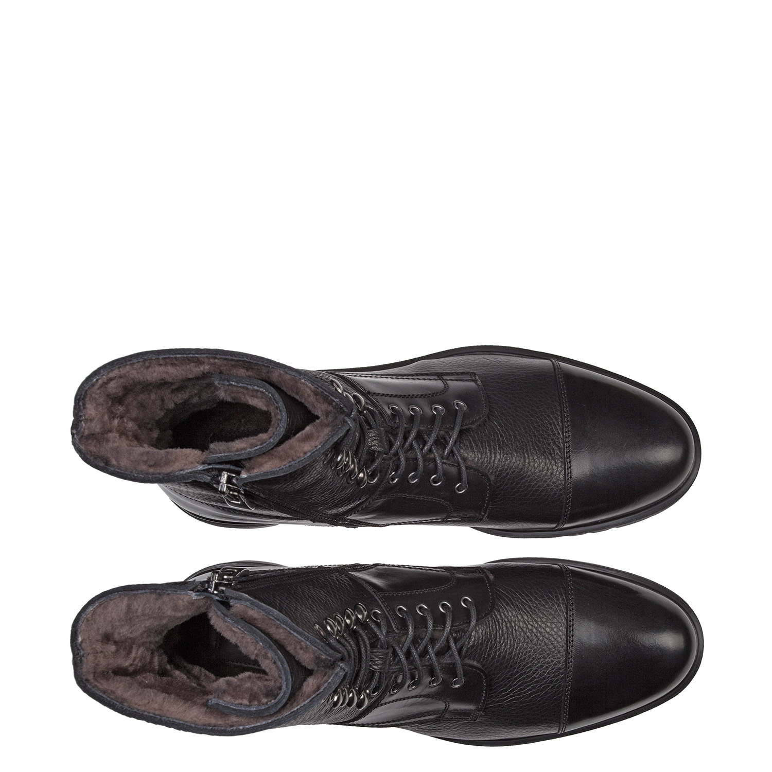 Зимние ботинки из натуральной кожи PAZOLINI GD-X9513-1