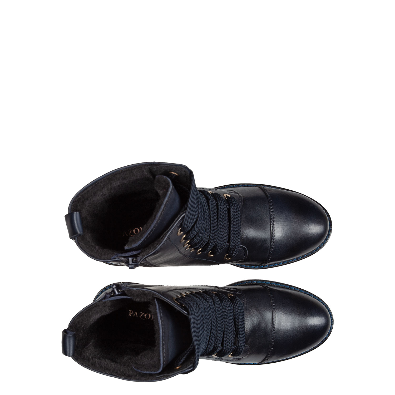 Зимние ботинки из натуральной кожи PAZOLINI IA-X5522-6