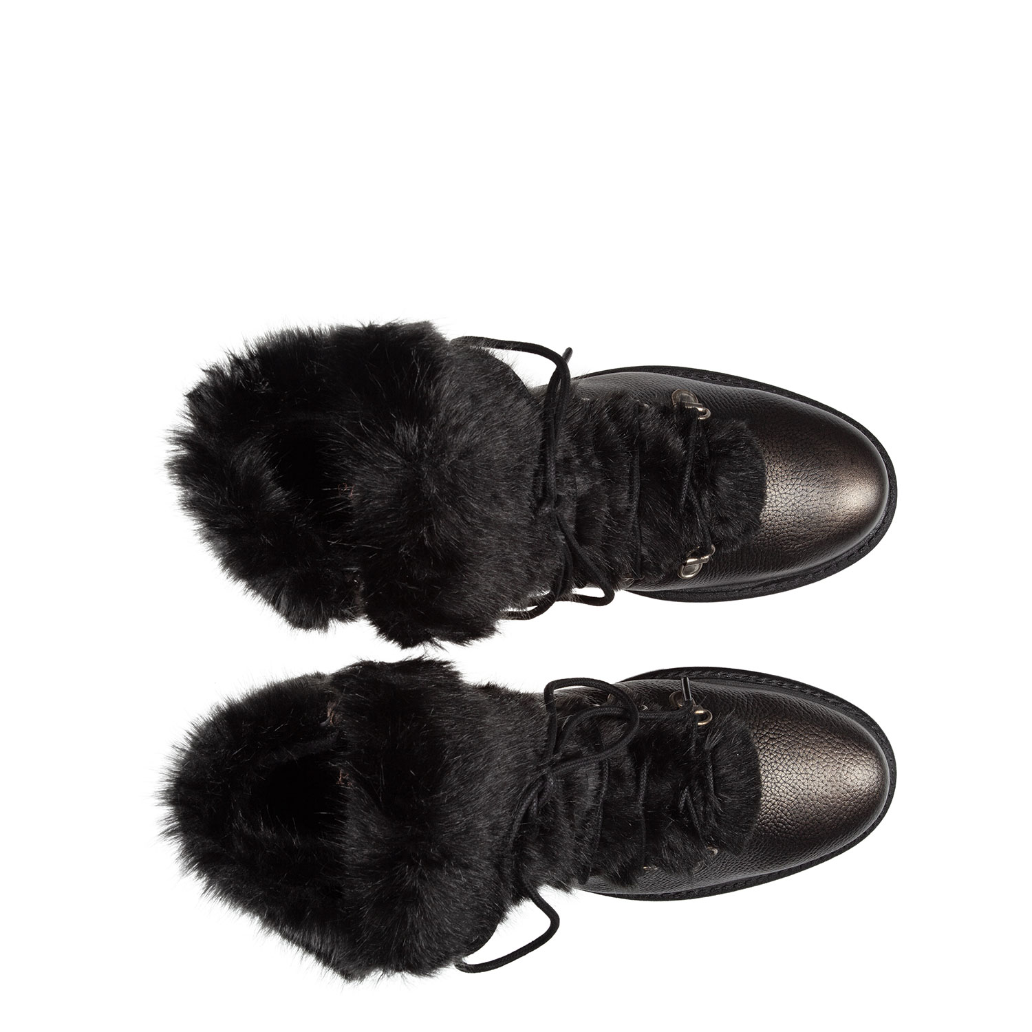 Зимние ботинки из натуральной кожи и экомеха PAZOLINI IA-X5650-9