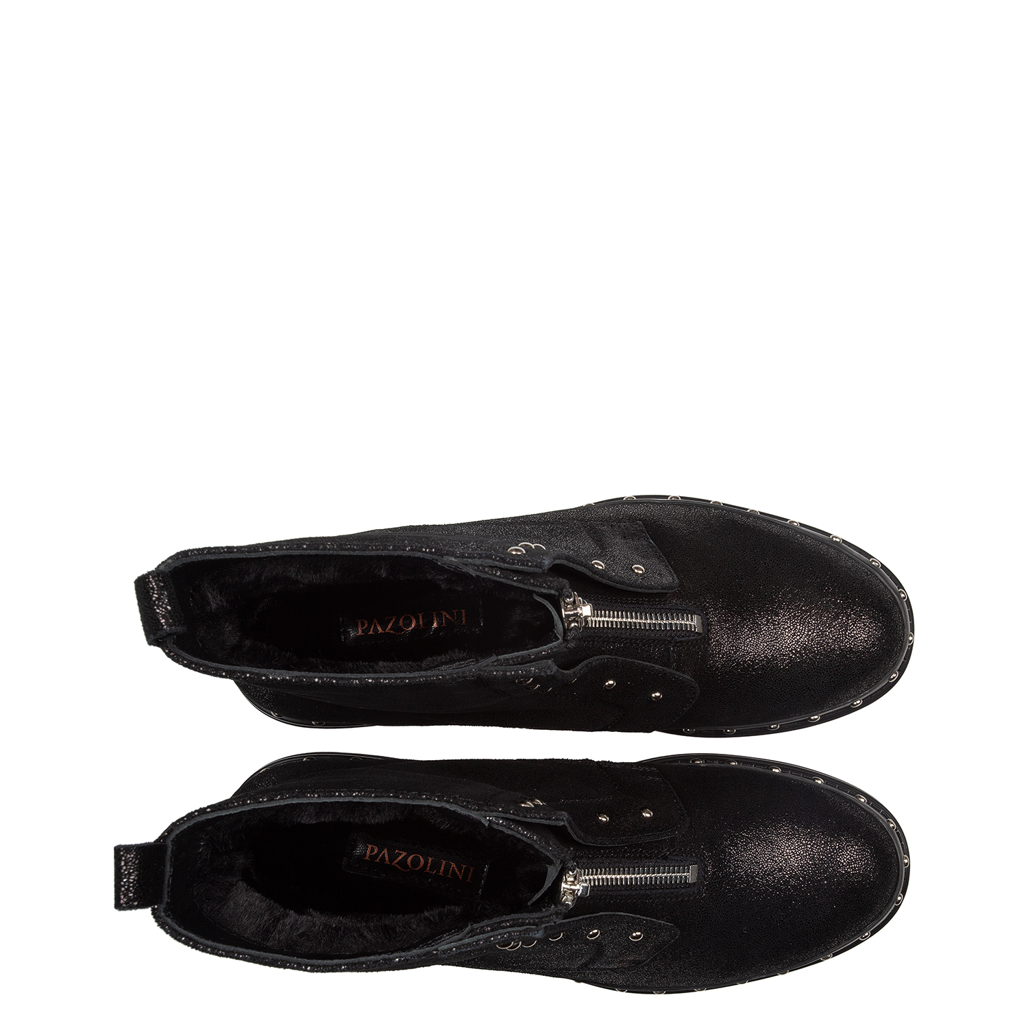 Зимние ботинки из натуральной кожи PAZOLINI JH-ERC25-1