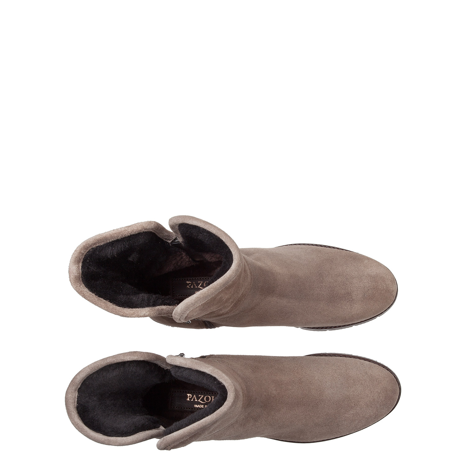 Зимние ботинки из замши PAZOLINI SW-X8136-3