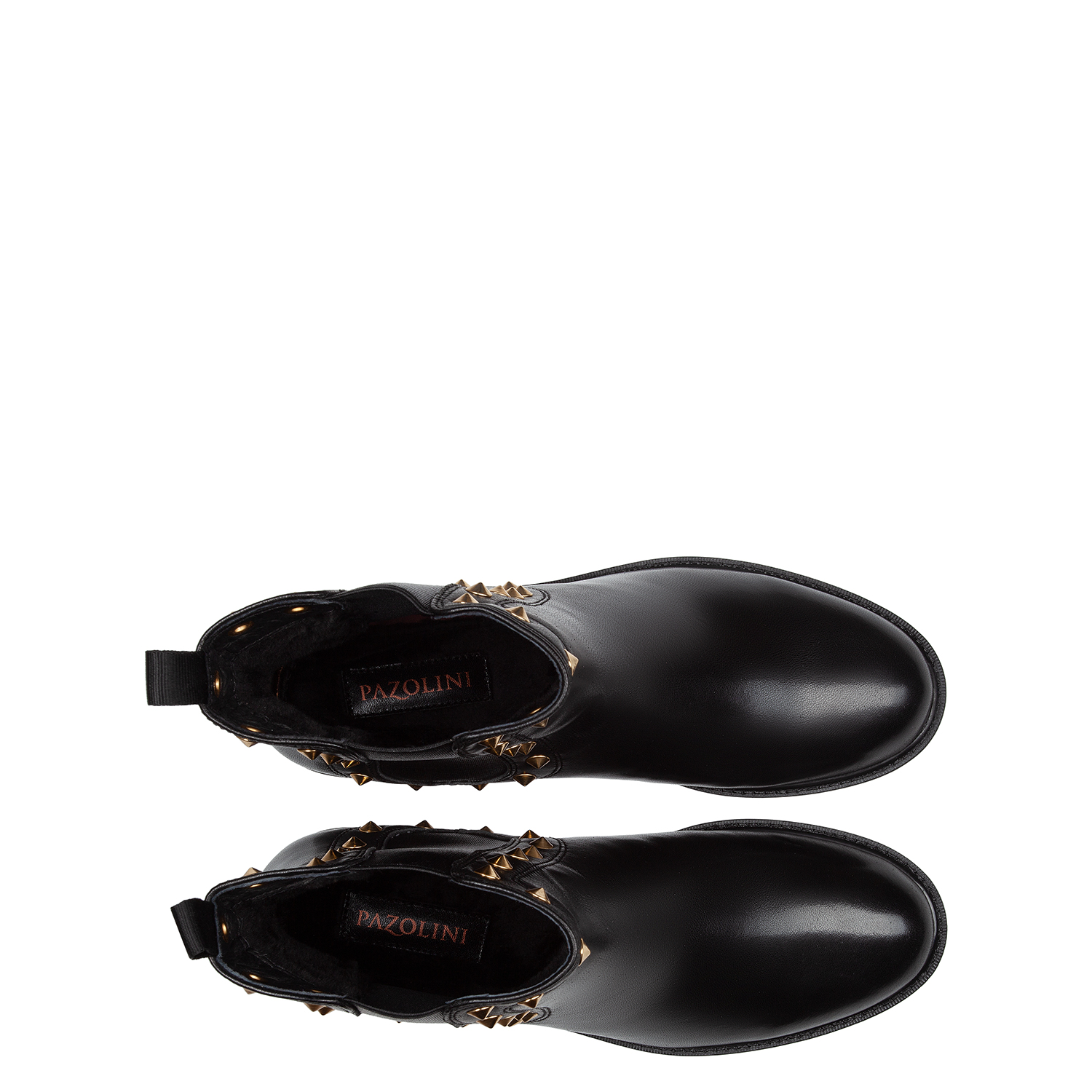 Зимние ботинки Челси из натуральной кожи и с эластичной вставкой PAZOLINI WN-YVO11-1