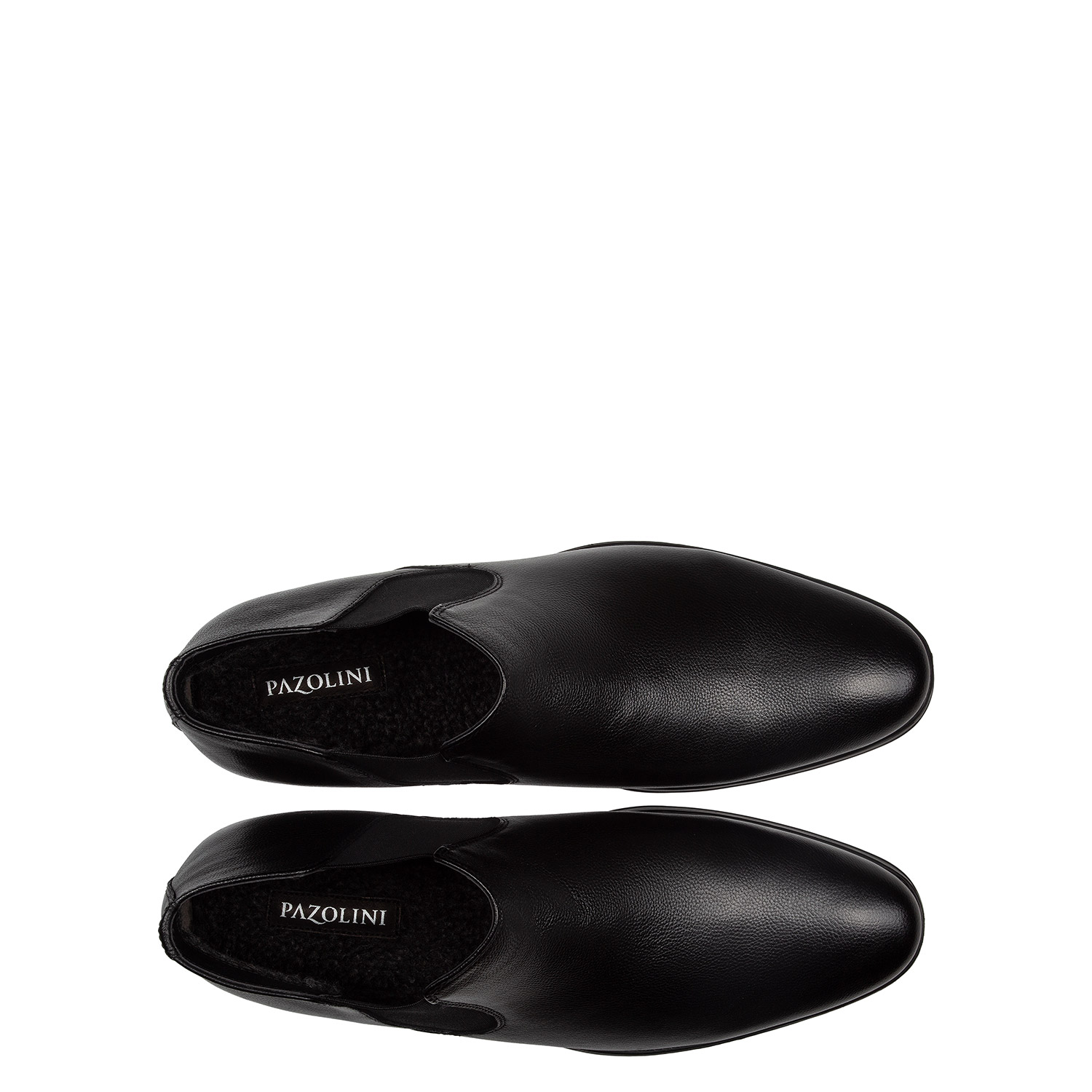 Зимние ботинки Челси из натуральной кожи с эластичной вставкой PAZOLINI YN-ILA4-1R1